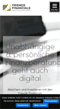 Mobile Screenshot of friends-financials.de